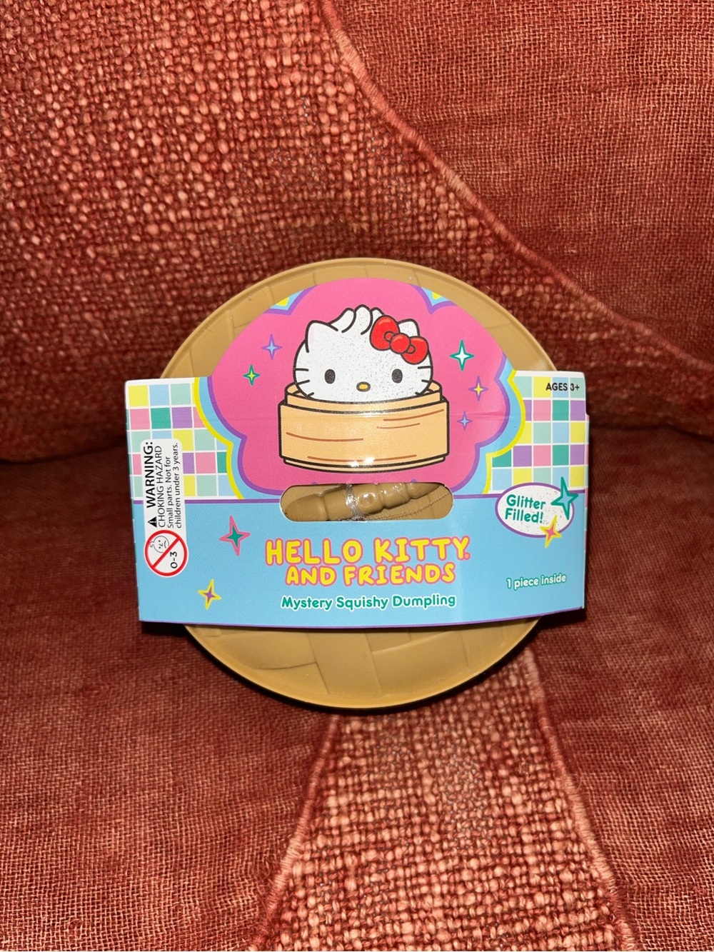 Sanrio Hello Kitty and Friends Mystery Squishy Dumpling Glitter series NEW NWT